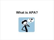 پاورپوینت APA چیست؟