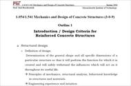 مجموعه بررسی های مکانیک و طراحی سازه های بتنی 1
