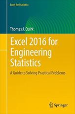 کتاب کاربرد اکسل 2016 در آمار مهندسی - یک راهنمای حل مسائل عملی (2016)