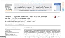 ساختار حاکمیت شرکتی داوطلبانه و بحران مالی :مطالعه موردی کشور استرالیا