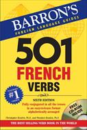 کتاب 501 French Verbs انتشارات Barrons - ویرایش ششم