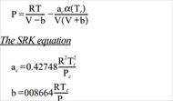 اثبات روابط ضرایب (a و b) معادلات حالت ردلیش کوانگ و اس آر کی
