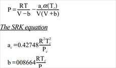اثبات روابط ضرایب (a و b) معادلات حالت ردلیش کوانگ و اس آر کی