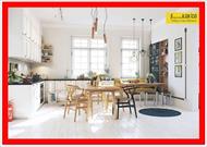 پاورپوینت دکوراسیون داخلی آشپزخانه با چوب و رنگ سفید، ۲۵ نمونه